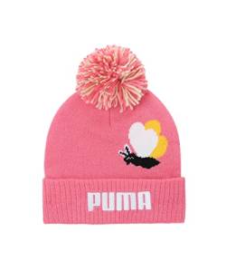 PUMA Unisex Baby Small World Pom Beanie, Sonnenuntergang Pink, Einheitsgröße von PUMA