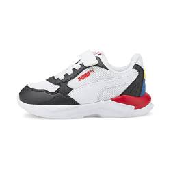 PUMA Unisex Baby X-Ray Speed Lite AC Inf Sneaker, Black White-Vallarta Blue-High Risk Red, 25 EU von PUMA