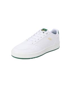 PUMA Unisex Court Classic Turnschuhe, Puma White Vine Puma Gold, 40.5 EU von PUMA