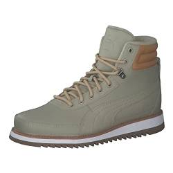 PUMA Unisex Desierto v2 High Boot, Pebble Gray-Pebble Gray-Desert Tan, 38 EU von PUMA