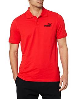 PUMA Unisex ESS Pique Polo, rot (high Risk red), XXL von PUMA