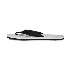 PUMA Unisex Epic Flip V2 Logo Power Sandal, Black White-Cool Mid Gray, 37 EU von PUMA