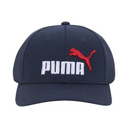 PUMA Unisex-Erwachsene Evercat Mesh Stretch Fit Cap Baseballkappe, Marineblau-Mix, Small/Medium von PUMA