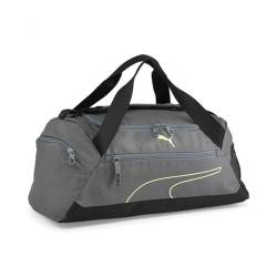 PUMA Unisex-Erwachsene Fundamentals Sports Bag S Sporttasche, Mineral Gray-Lime Sheen, OSFA von PUMA