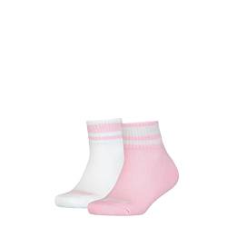 PUMA Unisex Kinder Clyde Quartz Socken, Pink / White, 38 EU von PUMA