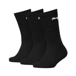 PUMA Unisex Kinder Puma Junior Sport (3 Pack) Socks, Schwarz, 31-34 EU von PUMA