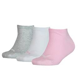 PUMA Unisex Kinder Puma Kids' Quarter (3 Pack) Socks, Rose Water,23-26 EU von PUMA