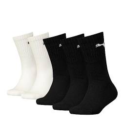 PUMA Unisex Kinder Puma Sport Kids' (5 Pack) Socks, Black/White, 35-38 EU von PUMA