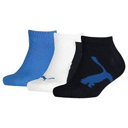 PUMA Unisex Kinder Socken Bwt Sneaker, Navy / White / Strong Blue, 27-30 von PUMA
