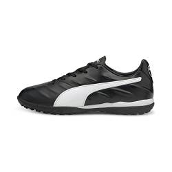 PUMA Unisex King Pro 21 TT Bootsschuh, Black White, 43 EU von PUMA