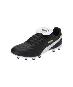 PUMA Unisex King Top Fg/Ag Fußballschuhe, Puma Black Puma White Puma Gold, 40 EU von PUMA