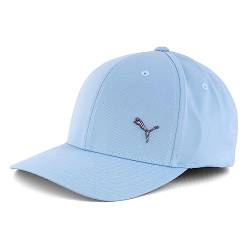 PUMA Unisex Metal Cat Flexfit Cap - Baseballkappe (Blue wash, XS-S) von PUMA