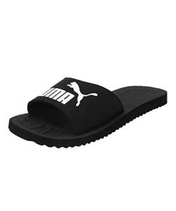 PUMA Unisex Purecat Flip-Flops, Black White, 47 EU von PUMA