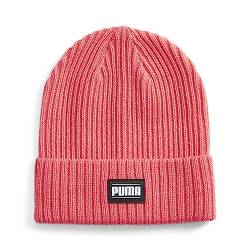 PUMA Unisex Ribbed Classic Cuff 2 Beanie, Electric Blush, One Size von PUMA