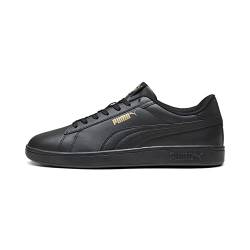 PUMA Unisex Smash 3.0 L Turnschuhe, Puma Black Puma Gold Puma Black, 44.5 EU von PUMA