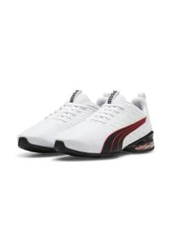 PUMA Unisex Voltaic EVO Light Straßen-Laufschuh, White Black-for All TIME RED, 44 EU von PUMA