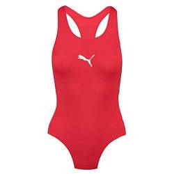 PUMA Women's Damen Badeanzug Racerback, Rot, S von PUMA