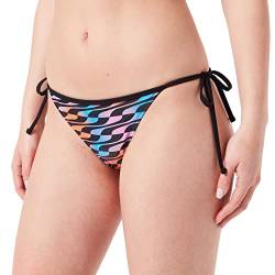 PUMA Womens Swimwear Formstrip Side Tie Brief Schwimm-Slips, Black Combo, Small von PUMA