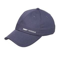PUMA Work WEAR Unisex Baseballkappe - Mütze Cap mit Schirm und Logo - Größenverstellbar - Stahlgrau von PUMA