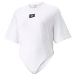 Puma 535621 02 Dare To Bodysuit Damen T-Shirt, Größe M, Weiß, Weiß, M von PUMA