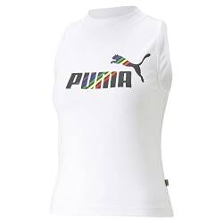 Puma Damen S64107841 T-Shirt, Weiß, Small von PUMA