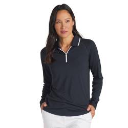 Puma Golf Damen You-v Ls Polo Golfhemd, tiefes Marineblau, XX-Large von PUMA