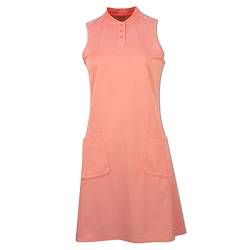 Puma Golf Farley Damen Golfkleid Georgia Peach L von PUMA