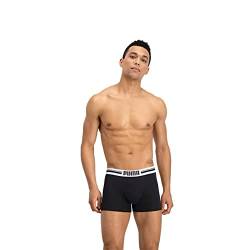 Puma Herren Boxer Shorts Bodywear Placed Logo 2er Pack, black, S, 651003001 von PUMA