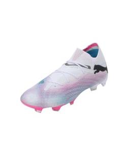 Puma Herren Fussballschuhe Future 7 Ultimate FG/AG 107599 Puma White-Black-Poison Pink 40.5 von PUMA