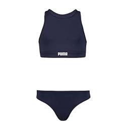 Puma Kinder Bikini Set Badebekleidung, Marineblau, 128 von PUMA