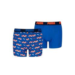 Puma Kinder Boxer Unterwäsche, Blau, 170-176 (2er Pack) von PUMA