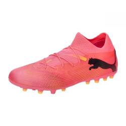 Puma Men Future 7 Match Mg Soccer Shoes, Sunset Glow-Puma Black-Sun Stream, 39 EU von PUMA