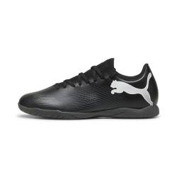 Puma Men Future 7 Play It Soccer Shoes, Puma Black-Puma White, 43 EU von PUMA