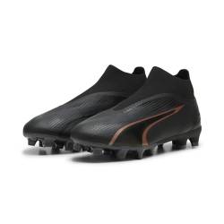 Puma Men Ultra Match+ Ll Fg/Ag Soccer Shoes, Puma Black-Copper Rose, 43 EU von PUMA