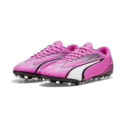 Puma Men Ultra Play Mg Soccer Shoes, Poison Pink-Puma White-Puma Black, 43 EU von PUMA