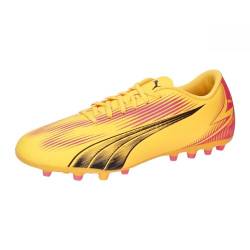 Puma Men Ultra Play Mg Soccer Shoes, Sun Stream-Puma Black-Sunset Glow, 39 EU von PUMA