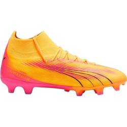 Puma Men Ultra Pro Fg/Ag Soccer Shoes, Sun Stream-Puma Black-Sunset Glow, 42 EU von PUMA