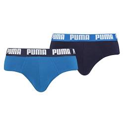 Puma Slip, Basic Herren brief (2er Set), Blau (marineblau), Small von PUMA