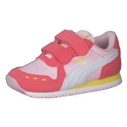 Puma Unisex Baby Cabana Racer SL V INF Sneaker, Pink Lady White-Sun Kissed Coral, 21 EU von PUMA