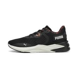 Puma Women Disperse Xt 3 Wn'S Animal Remix Road Running Shoes, Puma Black-Warm White, 38.5 EU von PUMA