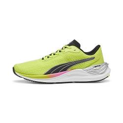 Puma Women Electrify Nitro 3 Wns Road Running Shoes, Lime Pow-Puma Black-Poison Pink, 39 EU von PUMA