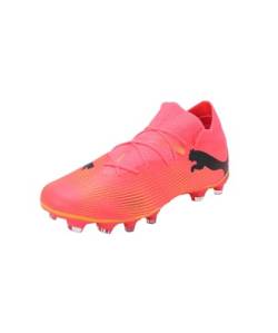 Puma Women Future 7 Match Fg/Ag Wn'S Soccer Shoes, Sunset Glow-Puma Black-Sun Stream, 37 EU von PUMA