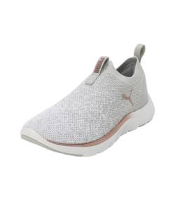 Puma Women Softride Remi Slip-On Knit Wn'S Road Running Shoes, Ash Gray-Puma White-Rose Gold, 38 EU von PUMA