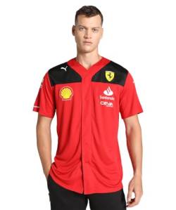 Scuderia Ferrari - 2023 Baseball-Shirt - Rot - Männer - Größe: XL von PUMA