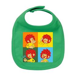 PUMUCKL Bavariashop Baby Lätzchen Meisterwerk, Kinderlätzchen Motiv - grün von PUMUCKL