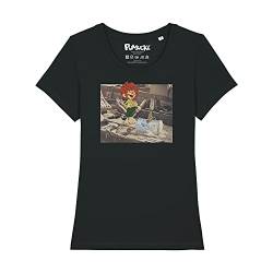 PUMUCKL Bavariashop Damen T-Shirt Werkstatt - XL - schwarz von PUMUCKL