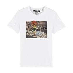 PUMUCKL Bavariashop Herren T-Shirt Werkstatt - M - weiß von PUMUCKL