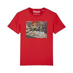 PUMUCKL Bavariashop Herren T-Shirt Werkstatt - XL - rot von PUMUCKL