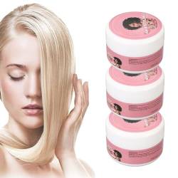 3Pcs Frauen Haar Wachs Starker Halt Grooming Styling Glättende Shaping Creme für Pro Salon Home Use von PUNELE
