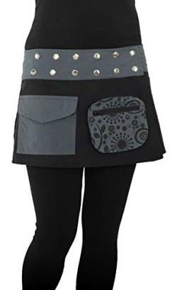 PUREWONDER Damen Taschengurt Wickelrock Minirock Cacheur s41 Design 1 von PUREWONDER